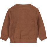 Dirkje - Sweater - Bruin - Organisch Katoen - Ribstructuur