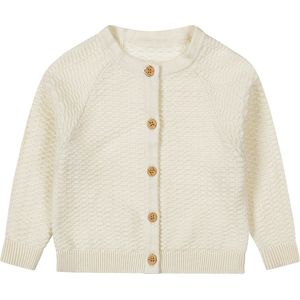Dirkje - Bio Cotton - Vestje - Off white - Gebreid
