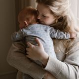 Dirkje - Faded Blue - Boxpakje - Organisch Katoen - Inclusief Slofjes