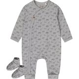 Dirkje - Faded Blue - Boxpakje - Organisch Katoen - Inclusief Slofjes