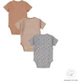 Dirkje - Rompers - Multi - 3 Stuks - Bio - Cotton