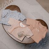 Dirkje - Rompers - Multi - 3 Stuks - Bio - Cotton