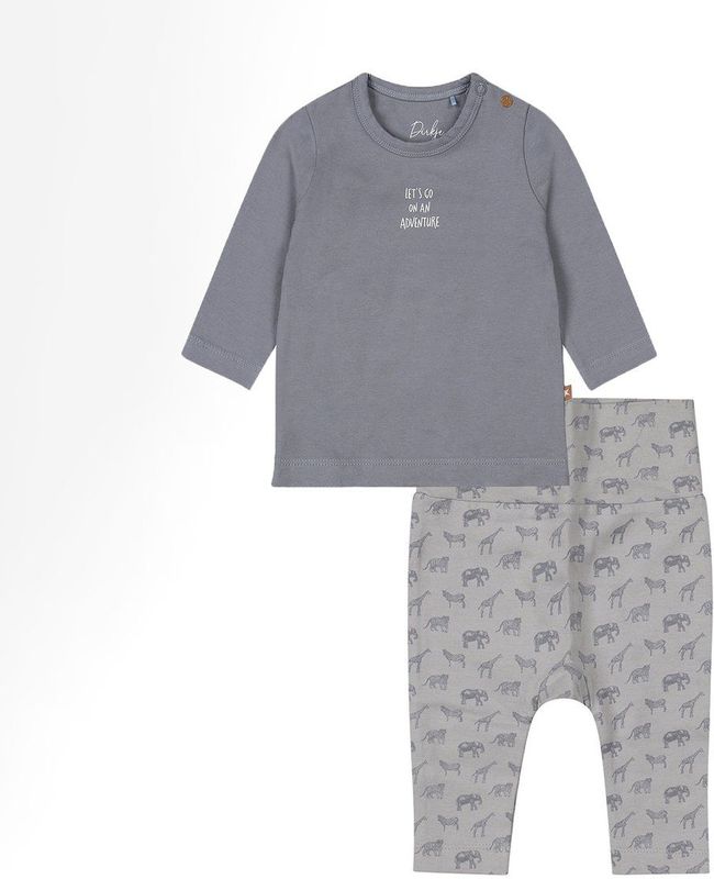 Dirkje 2-Delige Set High Waist Faded Blue