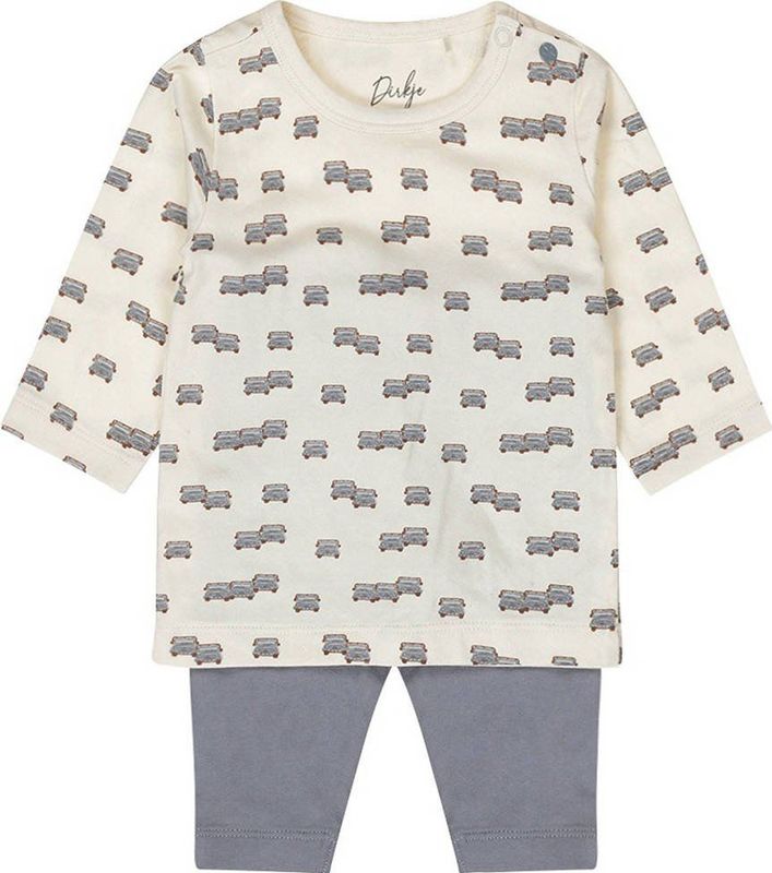 Dirkje - Pyjama - Jongens - Lange Mouwen - Ronde Hals - All-over Print