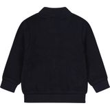 Dirkje-Baby jongens vest ls organic cotton-Navy