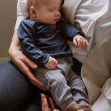 Dirkje - T-Shirt Lange Mouw - Navy - Biologisch Katoen