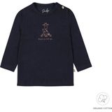 Dirkje - T-Shirt Lange Mouw - Navy - Biologisch Katoen