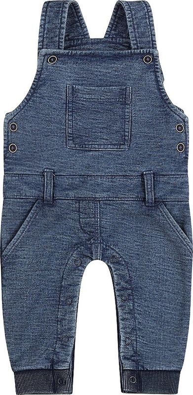 Dirkje - Tuinbroek - Jeans - Blue - Unisex - Bio - Cotton - Maat 74