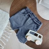 Dirkje-Baby korte broek -Blue jeans
