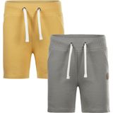 Koko Noko - Korte Broek - Grijs en Geel - Multipack