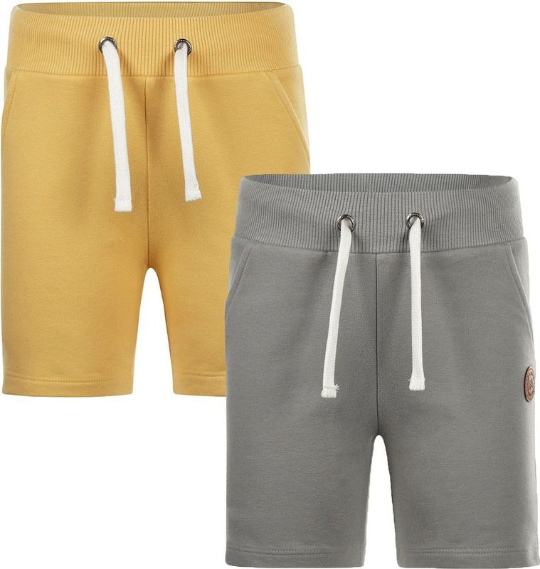Koko Noko - Korte Broek - Grijs en Geel - Multipack