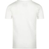 Koko Noko - T-shirt - Wit Blauw Geel - Katoen - Korte Mouwen