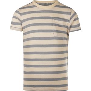 Koko Noko - T-shirt - Grijs - Katoen - Met Borstzakje