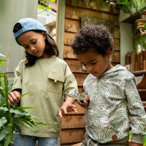 Koko Noko Jongens T-shirt - Light faded green