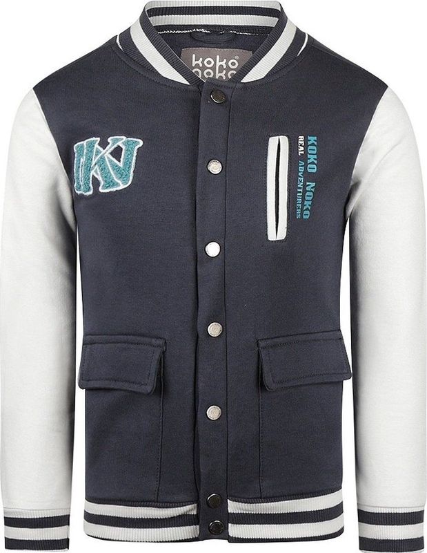 Koko Noko - Baseball Jacket - Donkerblauw - Katoen