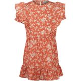Koko Noko - Jurk - Oranje - Polyester met Elastaan