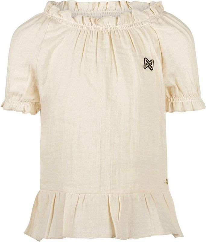 Koko Noko - T-shirt - Ecru - Voor Meisjes - Maat 128