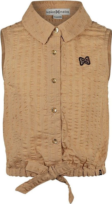Koko Noko - Blouse - Zand - Meisjes
