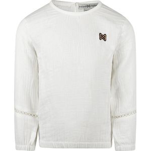 Koko Noko meisjes blouse - Ecru