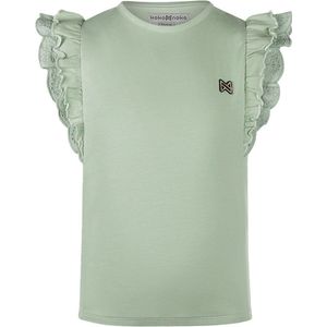 Koko Noko Meisjes T-shirt - Light faded green