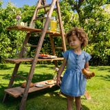 Koko Noko - Jurk - Jeansblauw - Jersey