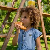 Koko Noko - Jurk - Jeansblauw - Jersey