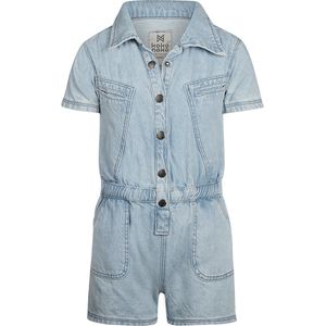 Koko Noko - Jumpsuit - Blauw - Jeans - Button Sluiting