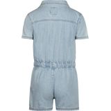 Koko Noko - Jumpsuit - Blauw - Jeans - Button Sluiting