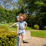 Koko Noko - Jumpsuit - Blauw - Jeans - Button Sluiting