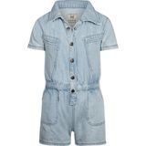 Koko Noko - Jumpsuit - Blauw - Jeans - Button Sluiting