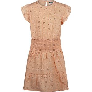 No Way Monday - Meisjes Jurk - Peach - Jersey