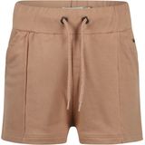 No Way Monday - Korte Broek - Lichtbruin - Katoenmix - Elastische Tailleband