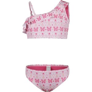 No Way Monday - Halterbikini - Licht Roze - All Over Print
