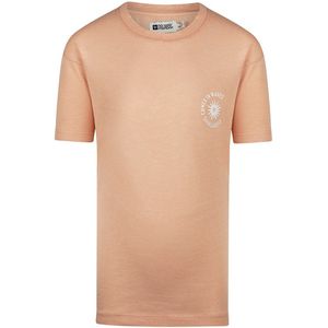 No Way Monday - T-shirt - Oranje/Wit - Katoen