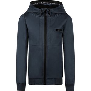 No Way Monday Jongens Jas - Staalblauw - Waterafstotend