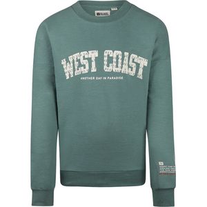 No Way Monday Jongens Trui - Dusty green