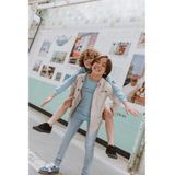 No Way Monday - Jongens T-shirt - Licht Blauw