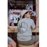 No Way Monday - Korte Broek - Grijsgroen - Katoen met Elastaan