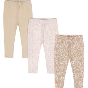 Dirkje 3 PACK Meisjes Legging - Light peach