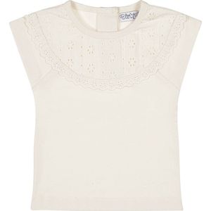 Dirkje Meisjes T-shirt - Off white