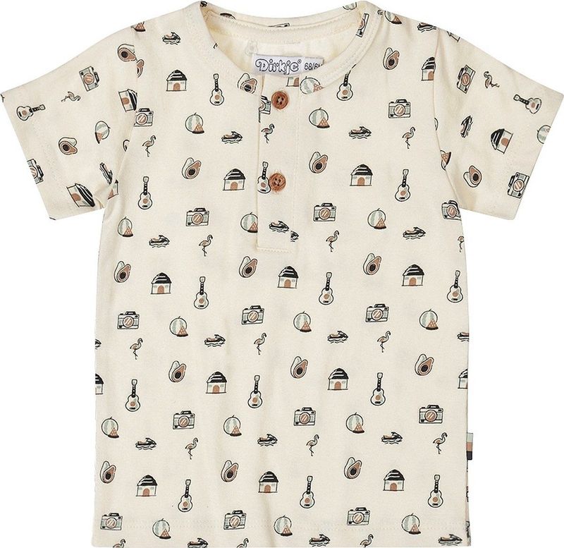 Dirkje - Jongens T-shirt - Off white