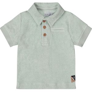 Dirkje Jongens Poloshirt - Faded green