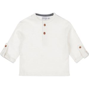 Dirkje - Longsleeve T-Shirt - Wit - Streepmotief - Katoen