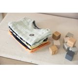 Dirkje - T-Shirt Korte Mouw - Terry - Bright Blue