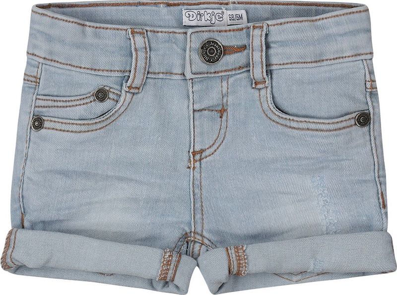 Dirkje - Jeans Shorts - Blauw - Katoen - Jongens
