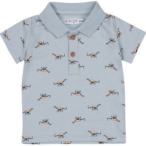 Dirkje Jongens Poloshirt - Light blue