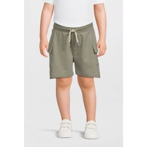 Dirkje - Cargo Shorts - Grijsgroen - Katoen met Elastaan