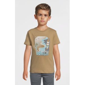 DJ Dutchjeans - T-shirt - Legergroen - Katoen met Elastaan