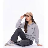 No Way Monday - Hoodie - Grijs Melange - Met Capuchon - Lange Mouwen