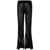No Way Monday - Broek - Imitatieleer - Flared Pasvorm - Regular Waist